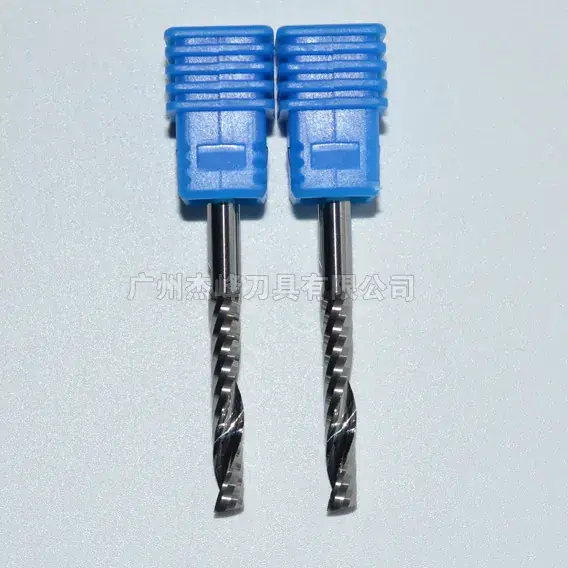 Single Edge Spiral Milling Cutter Blue Plastic - Image 4