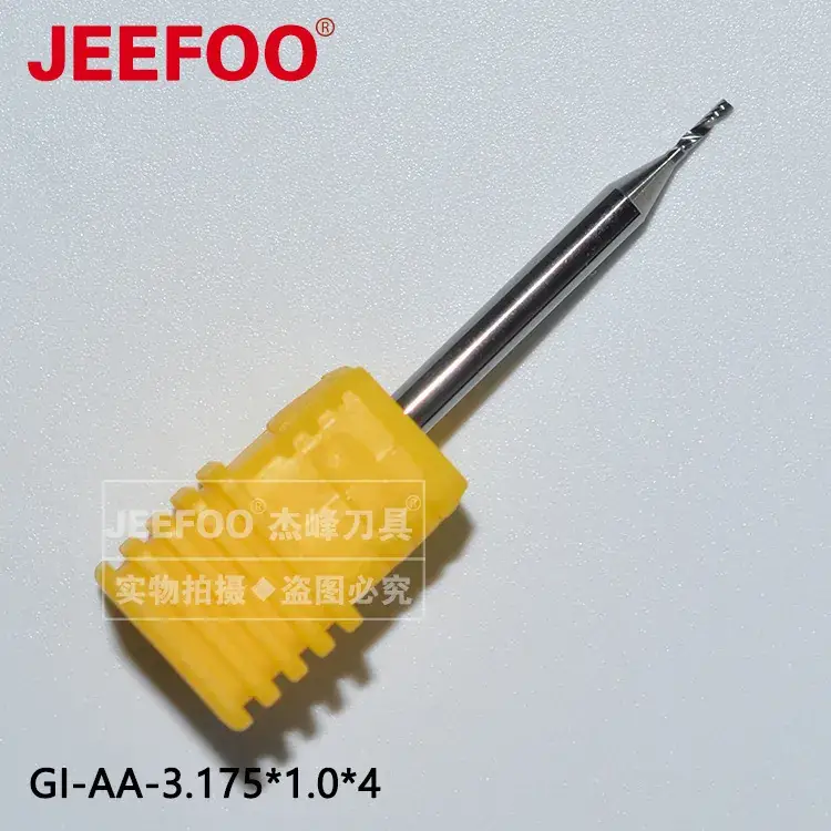 Single Edged Spiral Milling Cutter Acrylic Head