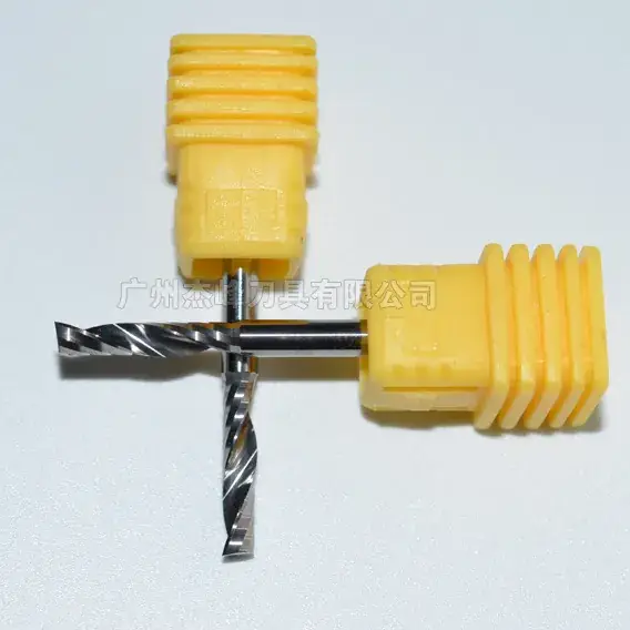Single Edged Spiral Milling Cutter Aa Grade 3.175*15 Acrylic Board - Image 3