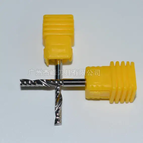Single Edge Spiral Milling Cutter Aa Grade 3.175*17 Woodworking Engraving Machine Cutting Acrylic Density Board Solid Wood Special Knife - Image 4