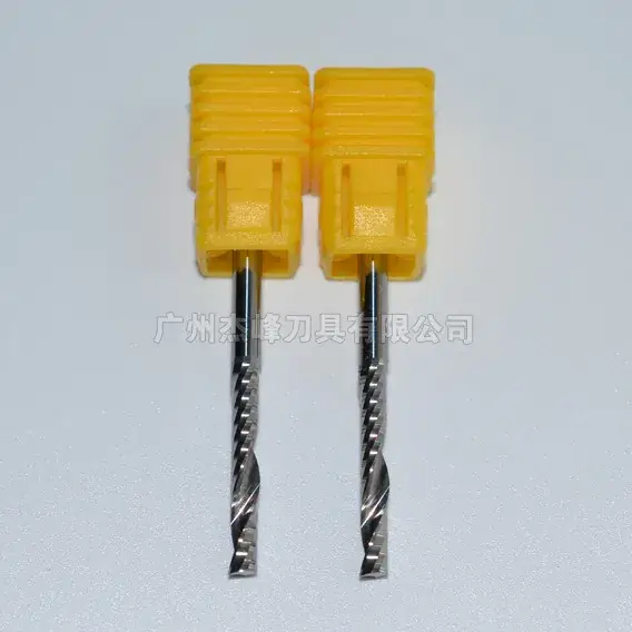 Single Edged Spiral Milling Cutter Yellow Plastic Handle - Image 4