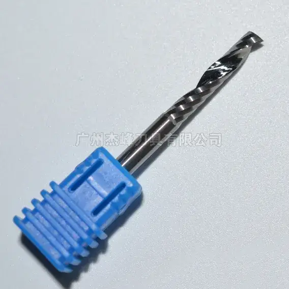 Single Edged Spiral Milling Cutter Blue Handle 4x22cm - Image 4