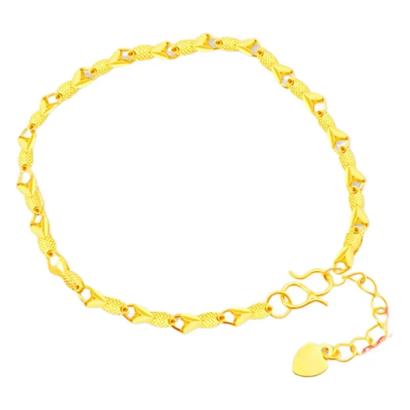 Gold Plated Reverse Mold Fish Bracelet Wholesale Xinjewelry