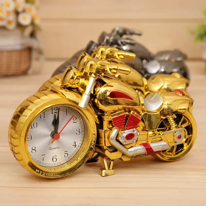 Motorcycle Alarm Clock Decorative Home Item - Image 4