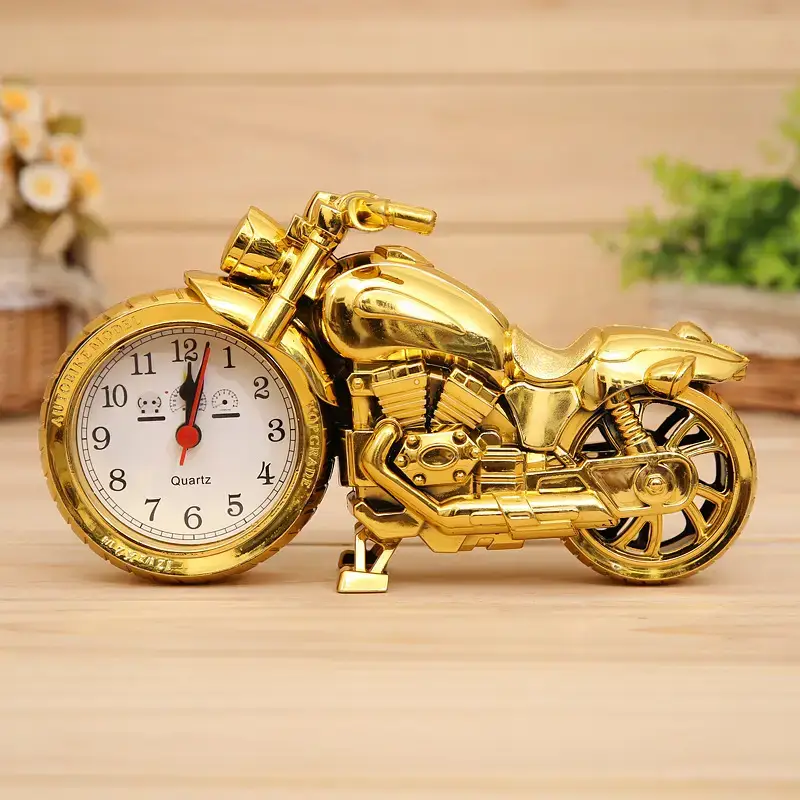 Motorcycle Alarm Clock Decorative Home Item - Image 5