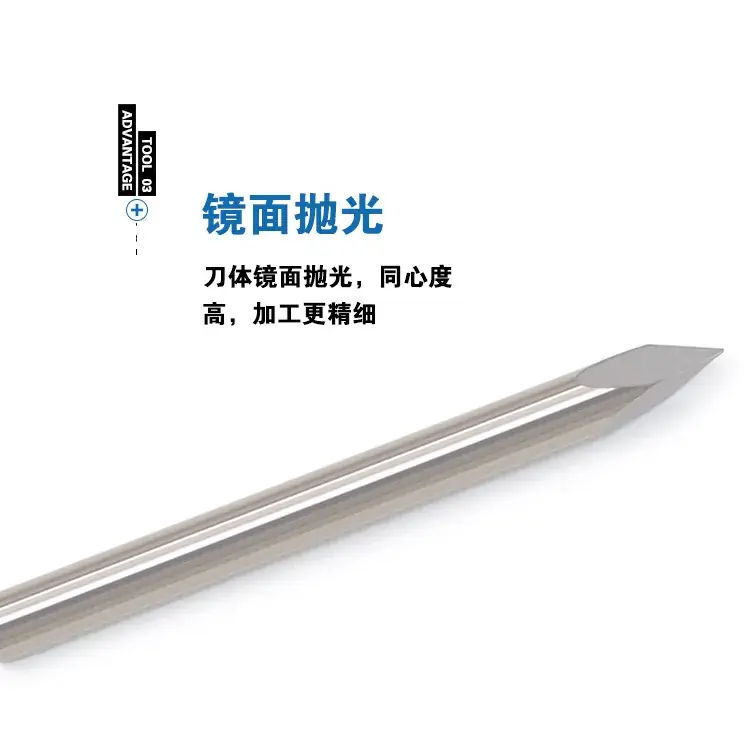 Jiefeng Triangular Knife 3-Edge Metal Marble Jade Engraving Tool - Image 3
