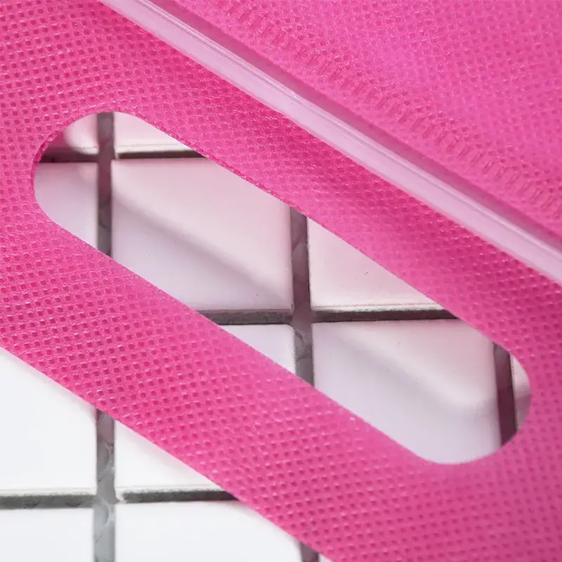 Pink Printed Zipper Storage Bags for Party Decor - Image 3
