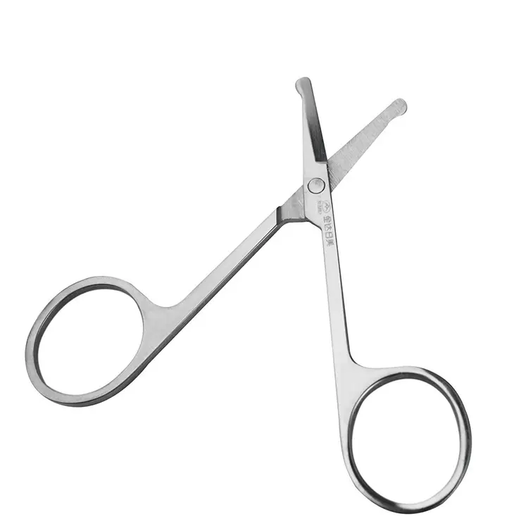 Jinda Rimei A202 Scissors Round Head Nose Hair Eyebrow Beard Scissors — feature 2