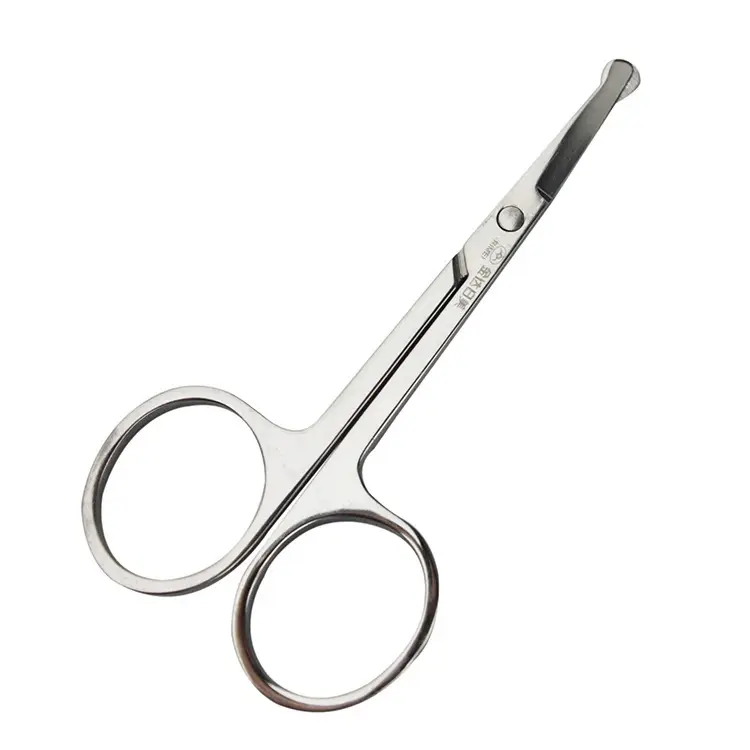 Jinda Rimei A202 Scissors Round Head Nose Hair Eyebrow Beard Scissors — feature 3