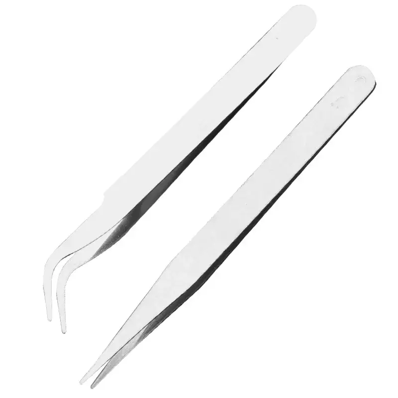 Precision Clip Tweezers Stainless Steel Wide Range