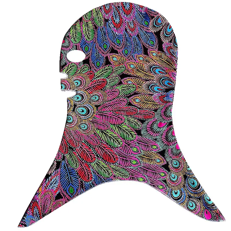 Swimming Hood Waterproof Female Sun Protection Mask Sun Protection Face Kini Full Face Men's and Women's Swimming Cap Diving Face Kini