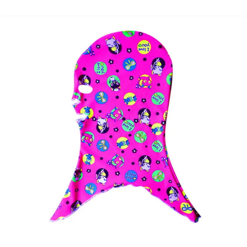 Swimming Hood Waterproof Female Sun Protection Mask Sun Protection Face Kini Full Face Men's and Women's Swimming Cap Diving Face Kini