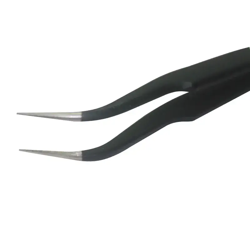 Stainless Steel Hardened Olecranon Tweezers Anti-Static - Image 3