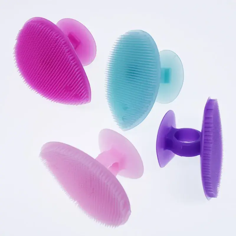Fine Bristled Silicone Facial Brush for Deep Cleansing - Image 4