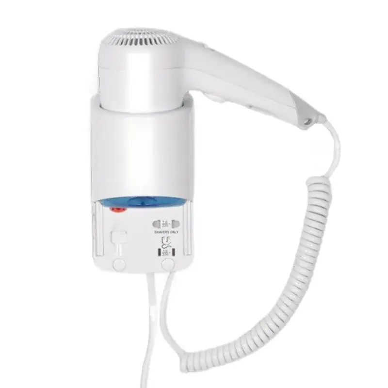 Hotel Wall Mounted Hair Dryer with Custom Logo