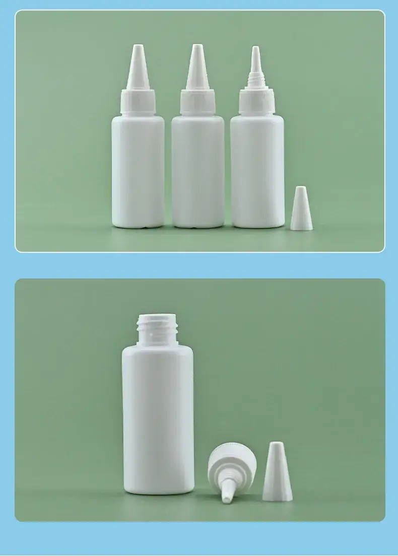 50ml Plastic Needle Bottle with Screw Cap — feature 10