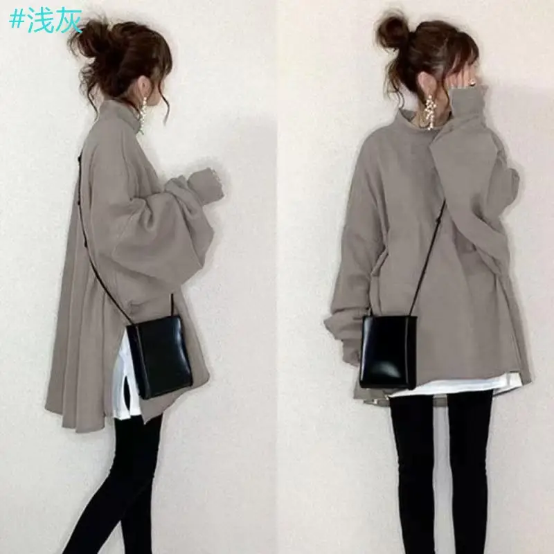 Women Japanese Style 2-Piece Sweatshirt Set Olive Green — feature 10