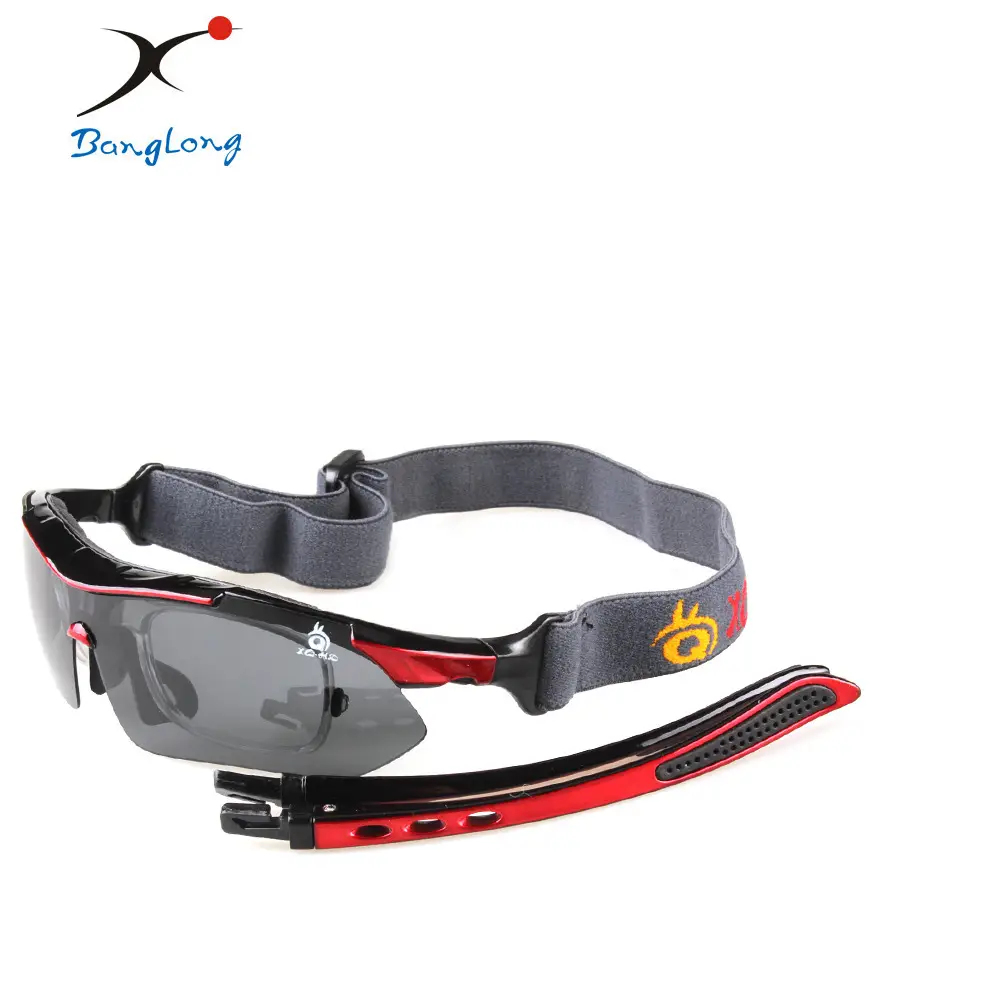 Cycling Goggles with Detachable Lenses & Polarized Sunglasses