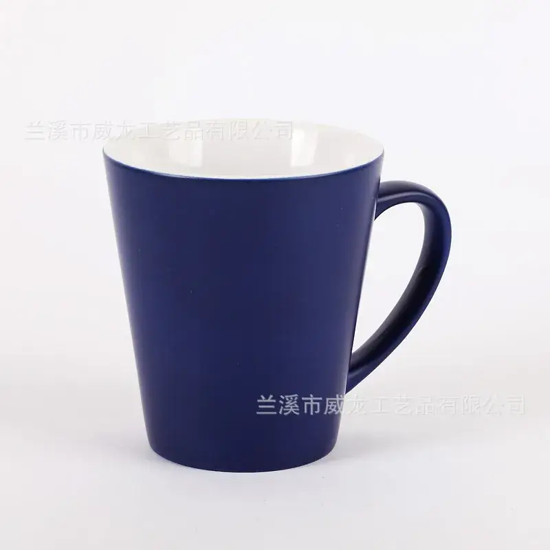 Heat Transfer Frosted Ceramic Cup with Anime Design - Image 2