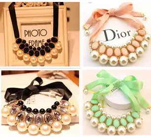 Exquisite Diamond Necklace for Women Wedding Collarbone Style — feature 17