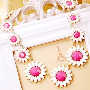 Exquisite Diamond Necklace for Women Wedding Collarbone Style — feature 27