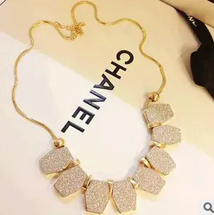 Exquisite Diamond Necklace for Women Wedding Collarbone Style — feature 31