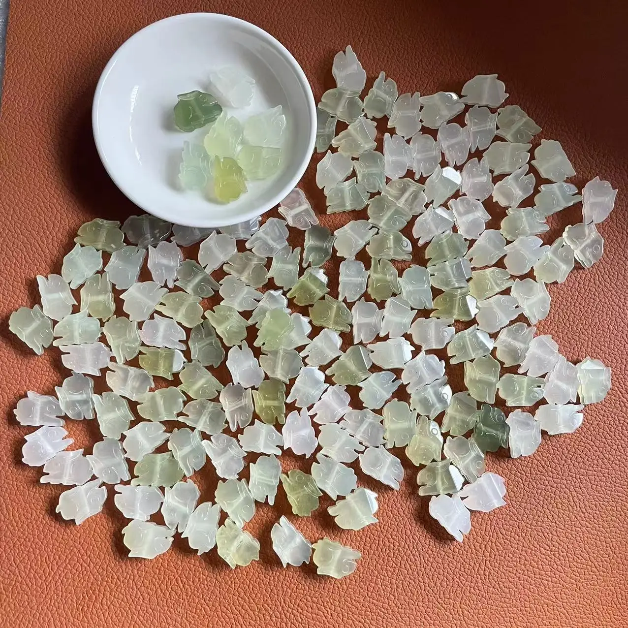 玉石兔子挂件