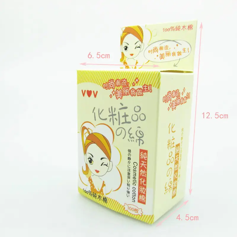 Non-Woven Cotton Makeup Remover Pads 7x6cm - Image 5