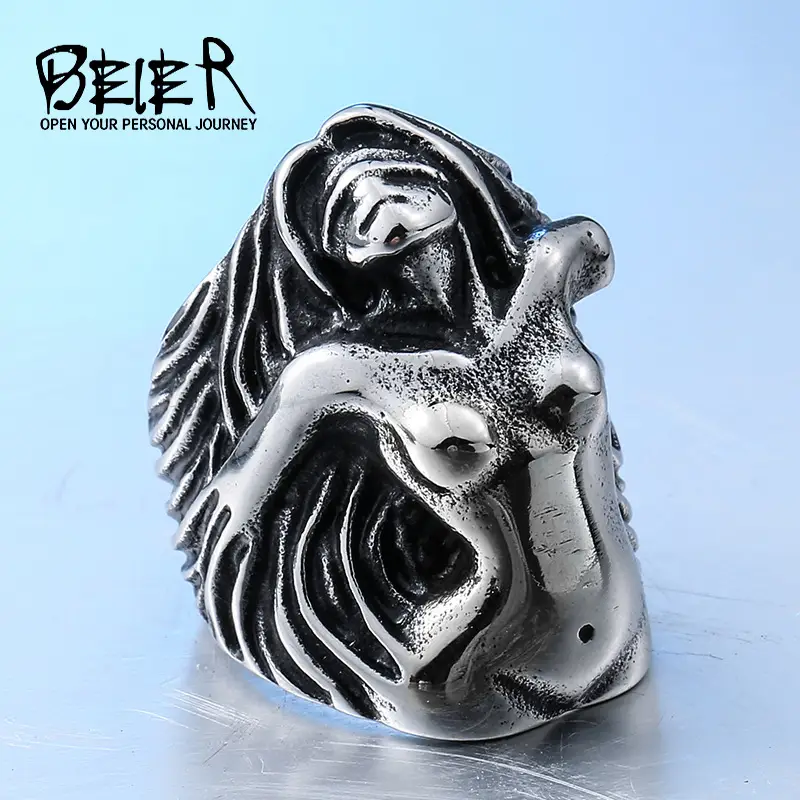 Beier Venus Goddess Ring Titanium Steel Big Size - Image 2