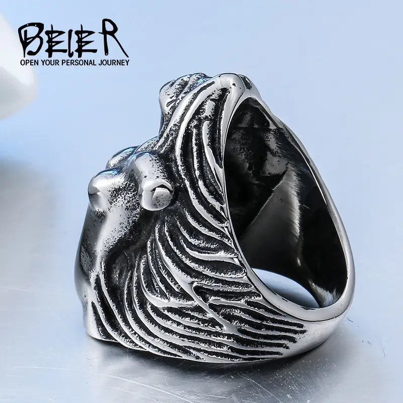 Beier Venus Goddess Ring Titanium Steel Big Size - Image 4