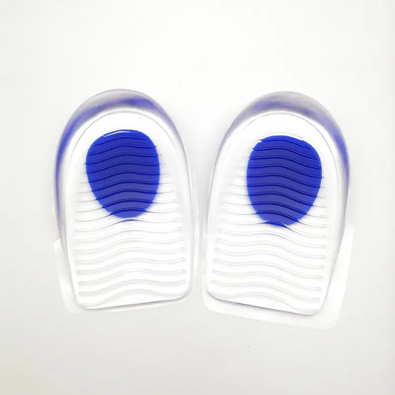 Heel Pad Silicone Heel Pad Transparent Sports Shock Absorbing Inner Height Height Insole U-Shaped Heel Pad PU Half Size Heel Pad - Image 13