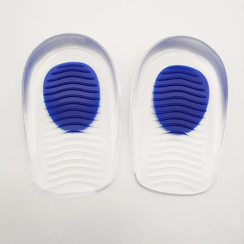 Heel Pad Silicone Heel Pad Transparent Sports Shock Absorbing Inner Height Height Insole U-Shaped Heel Pad PU Half Size Heel Pad - Image 17
