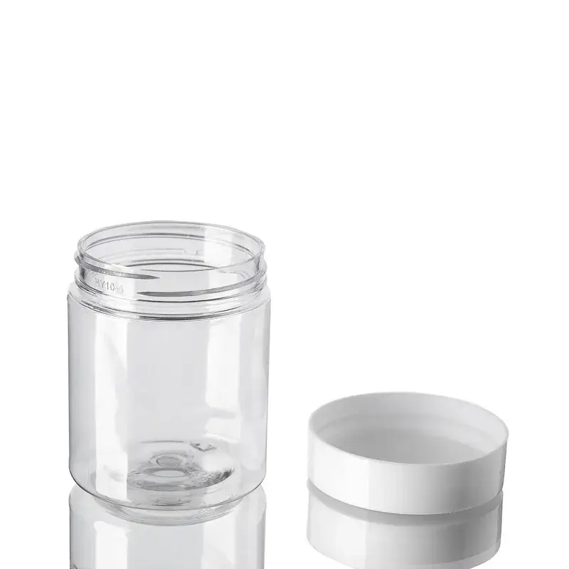 Transparent 100g Pet Cream Bottle 100ml Wide Mouth - Image 5