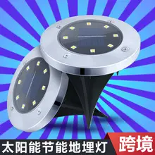 3LED Solar Fence Light White Bulb Waterproof Garden Light — feature 13