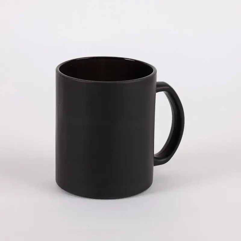 Glass Color Changing Mug Matte Finish Thermal Transfer