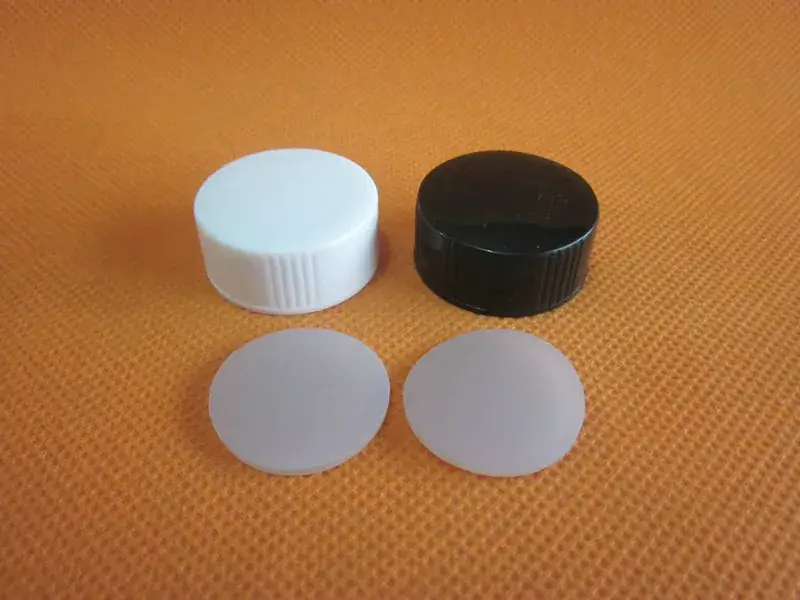 40ml Glass Reagent Bottle with White Cap - Image 2