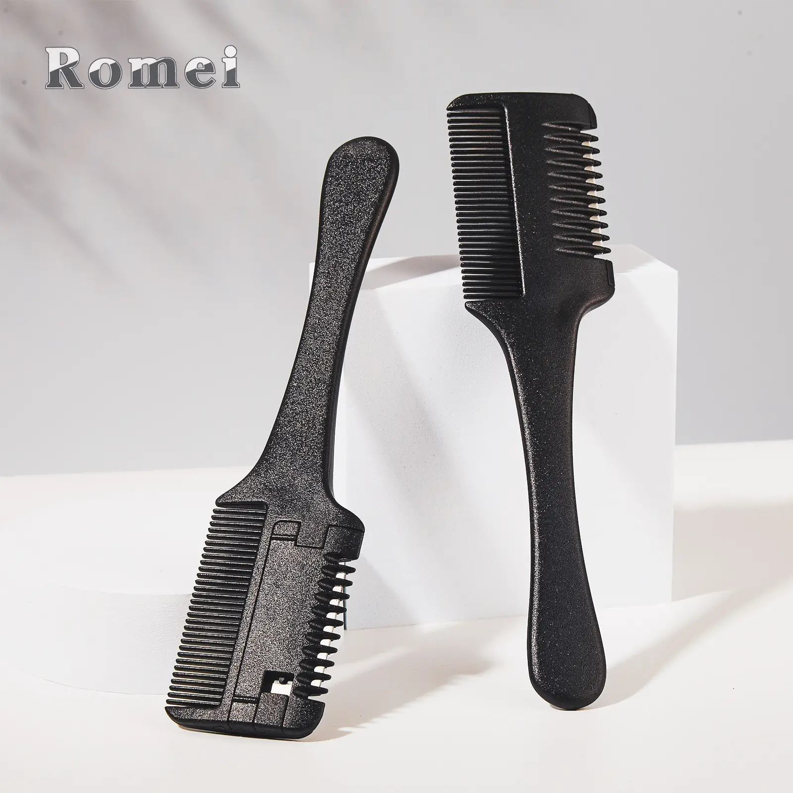 Stainless Steel Dual Purpose Hair Cutting Comb - Image 4