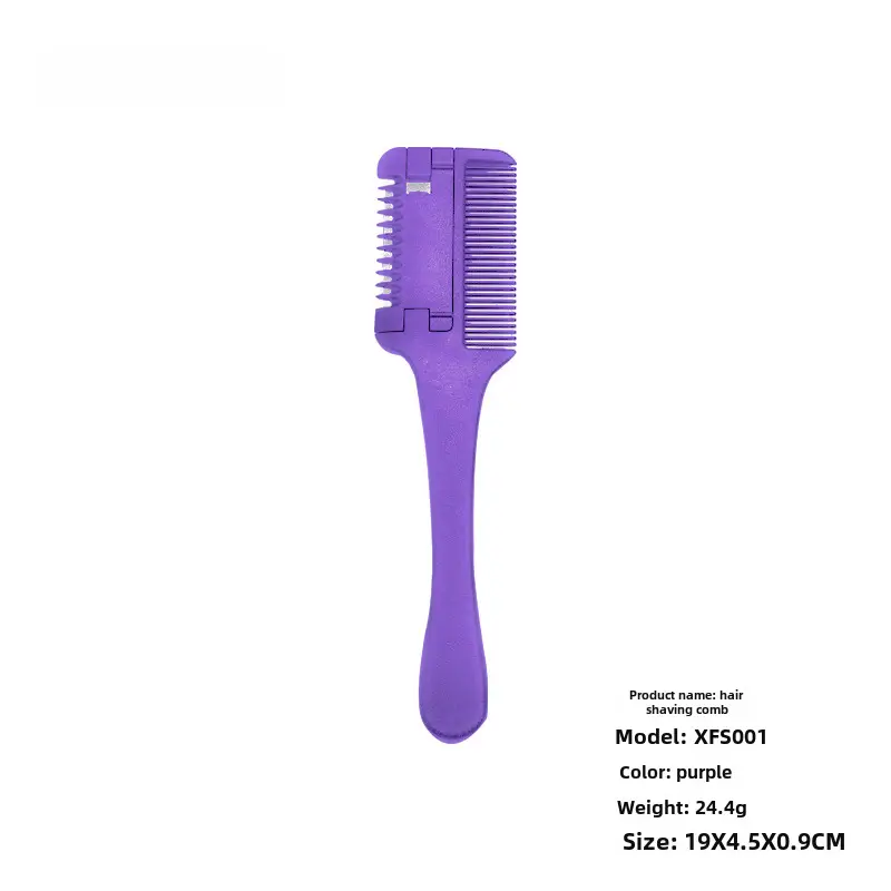 Stainless Steel Dual Purpose Hair Cutting Comb - Image 2