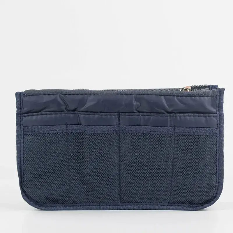 Double Zip Cosmetic Storage Bag with Mesh Pockets - Image 11
