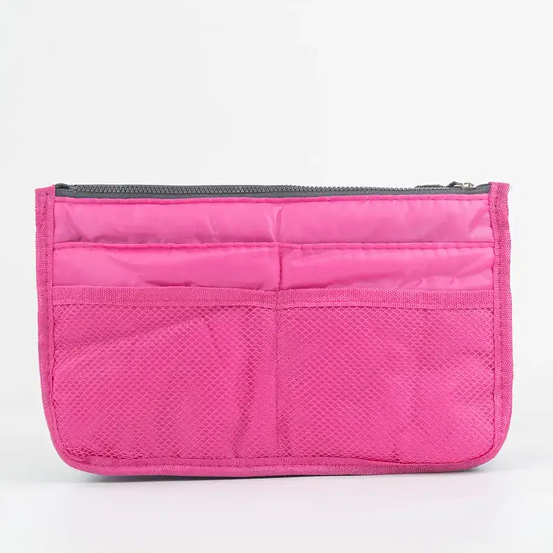 Double Zip Cosmetic Storage Bag with Mesh Pockets - Image 12