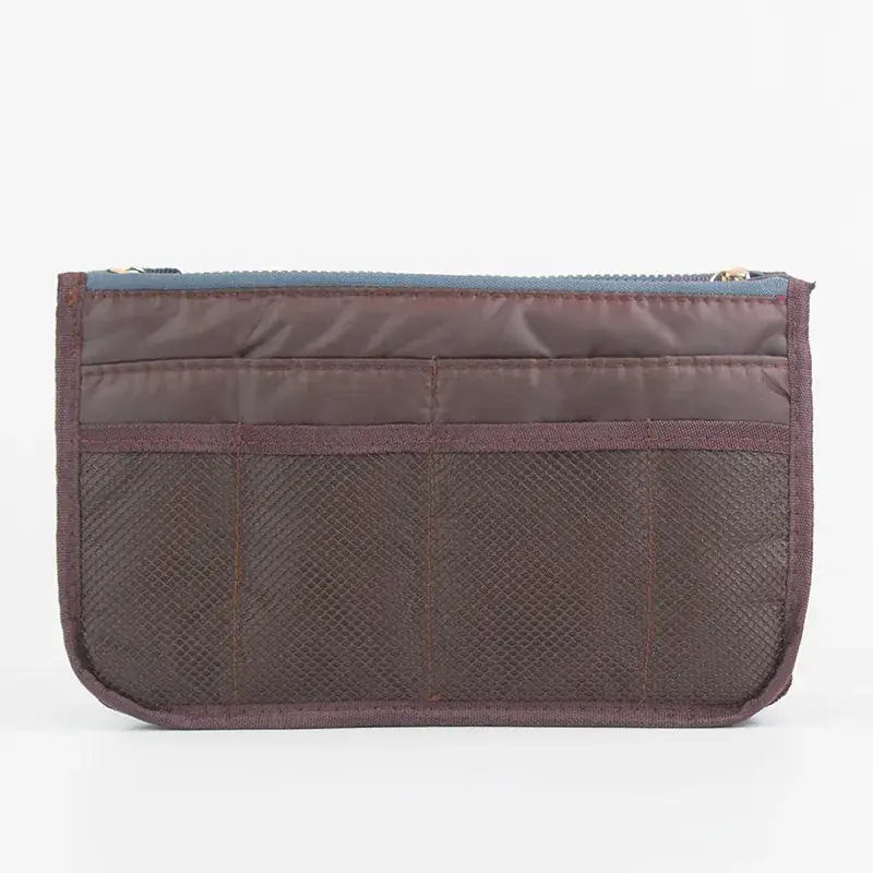 Double Zip Cosmetic Storage Bag with Mesh Pockets - Image 8