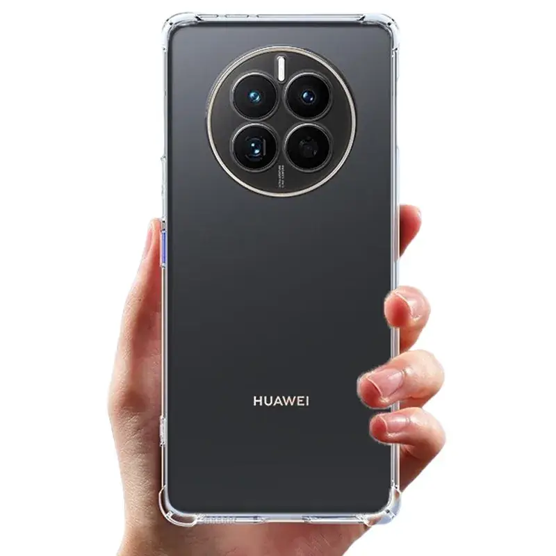 Huawei Mate70 Pro Airbag Transparent Mobile Phone Case