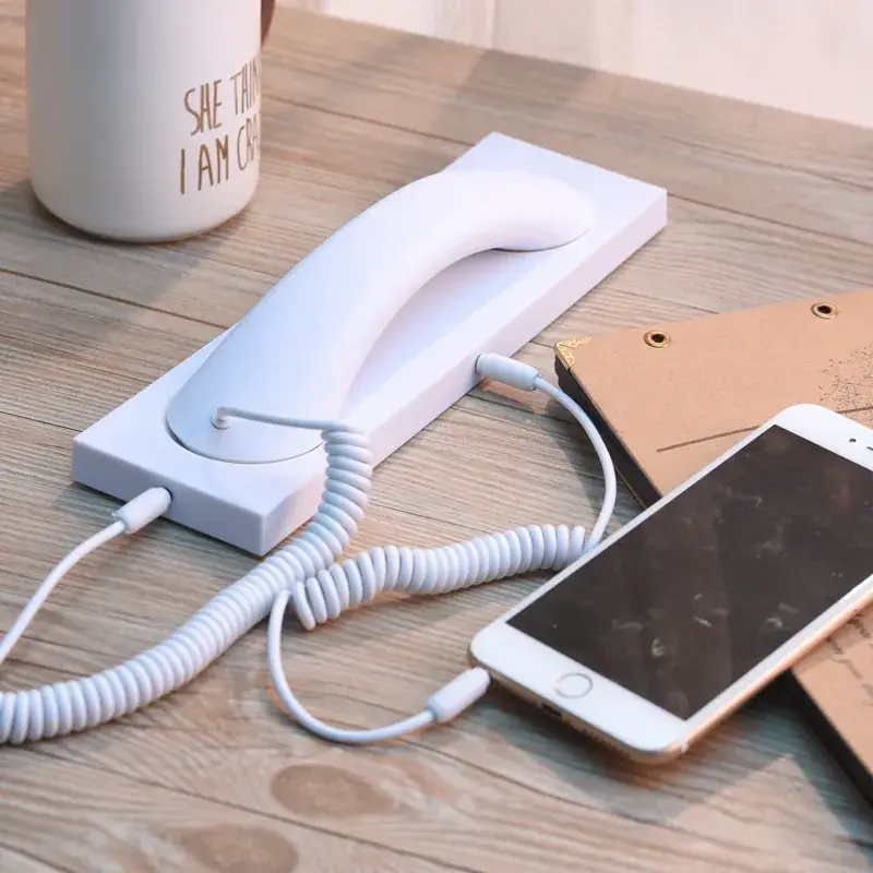Universal Office Mobile Phone Retro Headset with Mic - Image 5