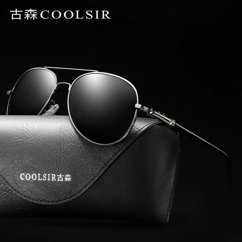 Men Polarized Driving Sunglasses Yellow Lens