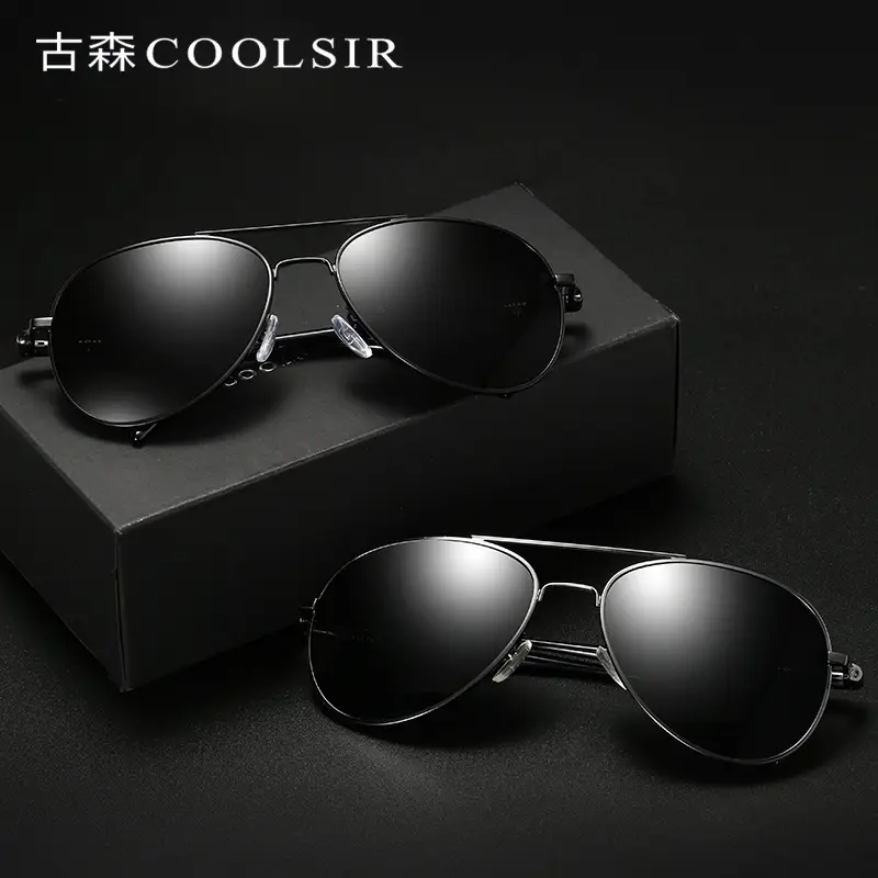 Men Polarized Driving Sunglasses Yellow Lens