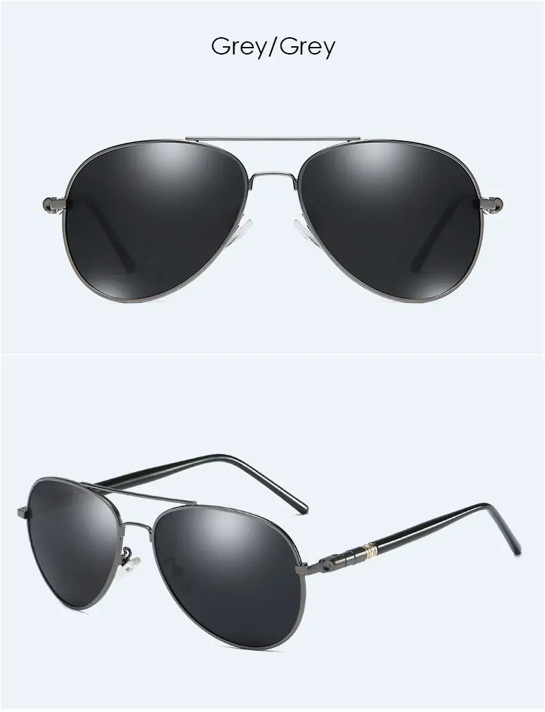 Men Polarized Driving Sunglasses Yellow Lens — feature 11