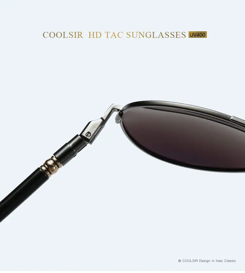 Men Polarized Driving Sunglasses Yellow Lens — feature 28
