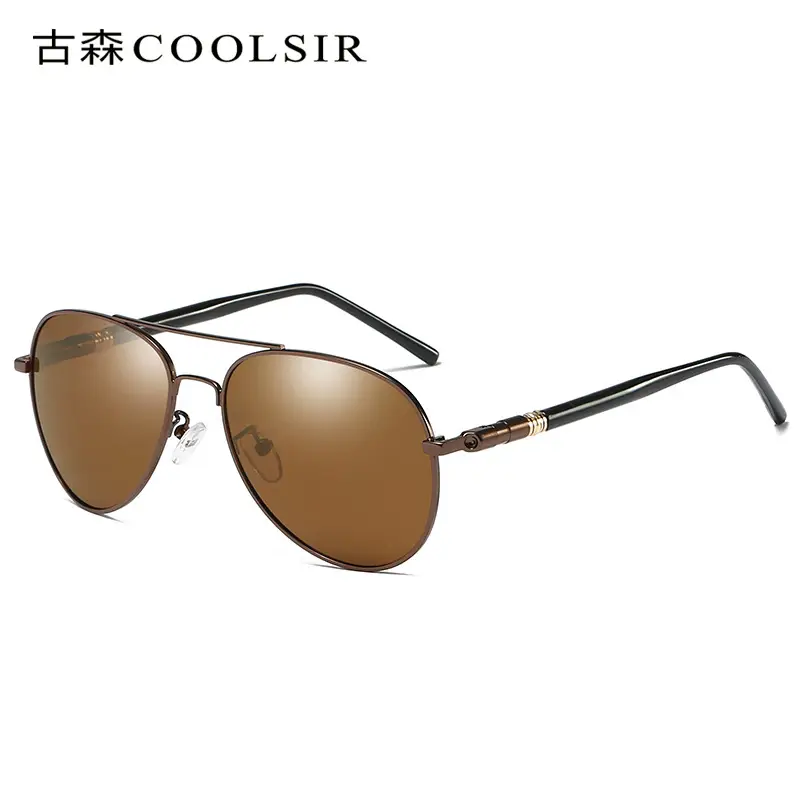 Men Polarized Driving Sunglasses Yellow Lens