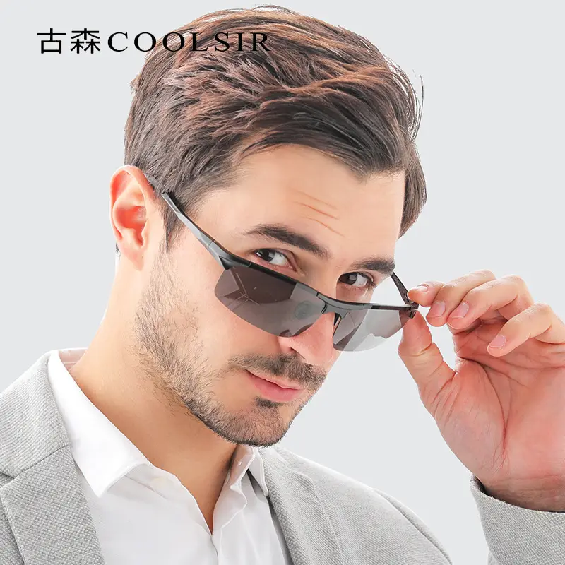 New Men's Polarized Cycling Sunglasses Yellow