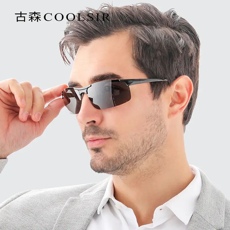 New Men's Polarized Cycling Sunglasses Yellow